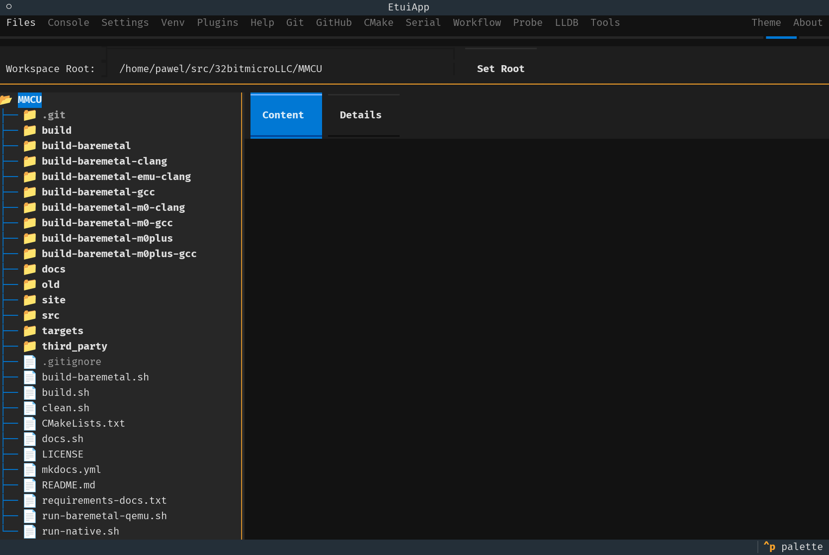 etui — File browser
